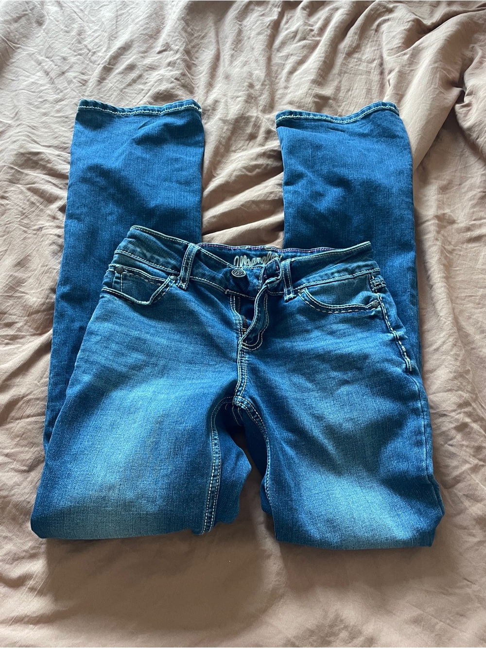 Wrangler Blue Boot Cut Women's Jeans
